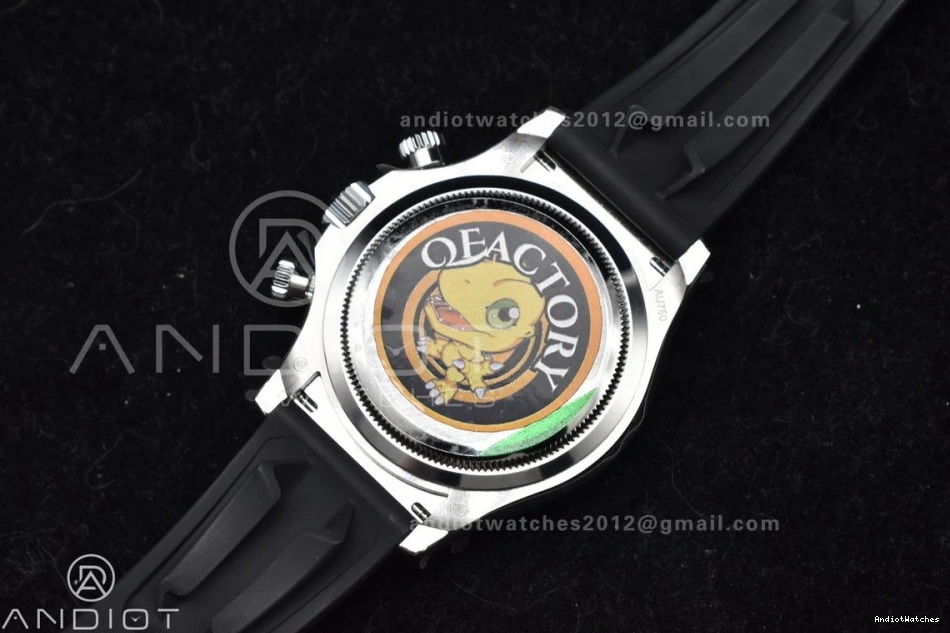 Tailored SH4131 1:1 V QF Daytona Rubber Best Edition on 126519LN 819 Strap 0228